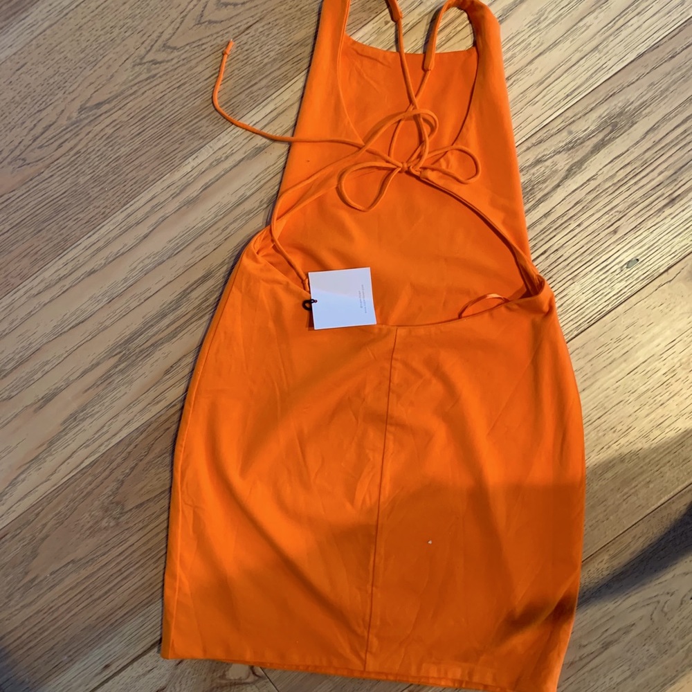 SuperDown Open/Tie back Dress